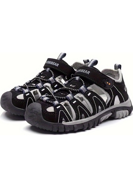 Tcherchı Erkek Çocuk Spor Su Sandaleti, Nefes Alabilen Hafif Kapalı Burunlu Sandalet (Yurt Dışından)