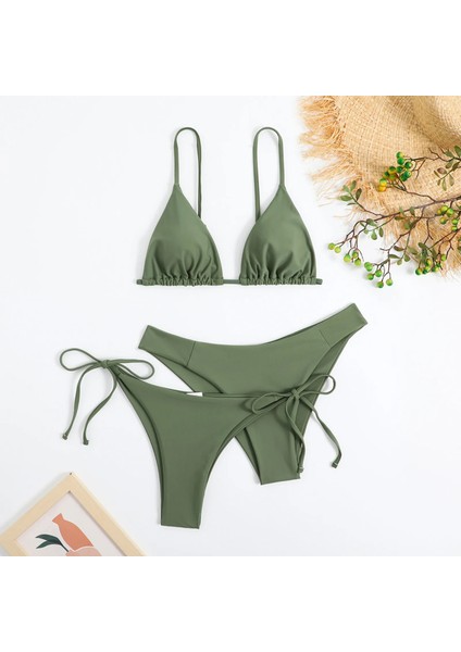 Tcherchı Yaza Özel 3 Parça Bikini Takımı Kadın (Yurt Dışından)