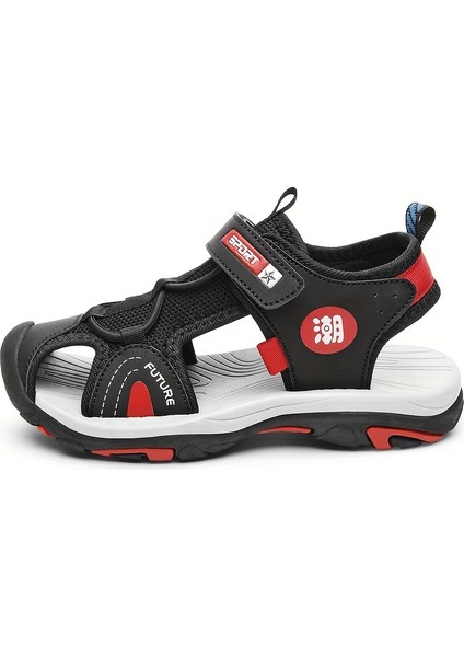 Tcherchı Kızlar Için Trendy Rahat Kapalı Toe Spor Sandalet, Nefes Alabilen Kaymaz Sandalet (Yurt Dışından)