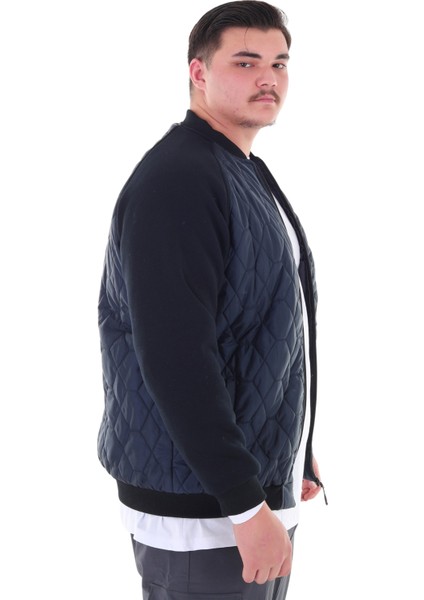 Erkek Büyük Beden 120 KILO-158 Kilo Arası Için Uygun Dik Yaka Parçalı Mevsimlik Hafif Mont fırsatları