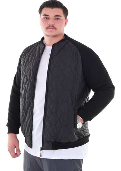 Erkek Büyük Beden 120 KILO-158 Kilo Arası Için Uygun Dik Yaka Parçalı Mevsimlik Hafif Mont fiyatları