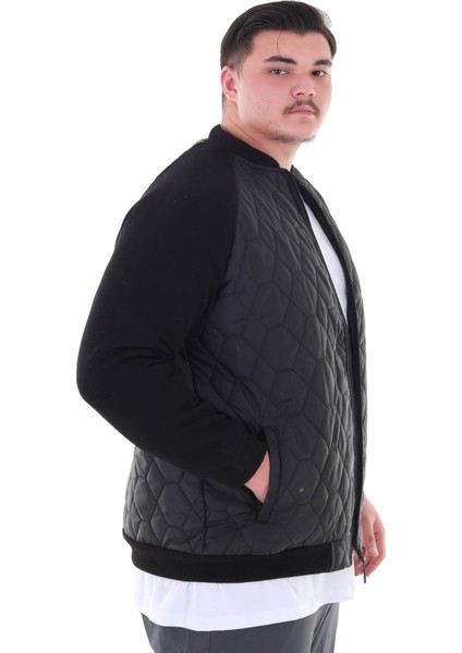 Erkek Büyük Beden 120 KILO-158 Kilo Arası Için Uygun Dik Yaka Parçalı Mevsimlik Hafif Mont fırsatları