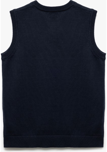 Kolsuz V Yaka Triko Okul Süveteri fiyatları