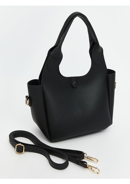 Yeni Sezon Deri Görünümlü Kadın El Çantası