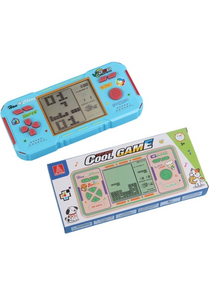 Büyük Ekran Retro Klasik Mini Konsol Oyun, Tetris Makinesi (Yurt Dışından)