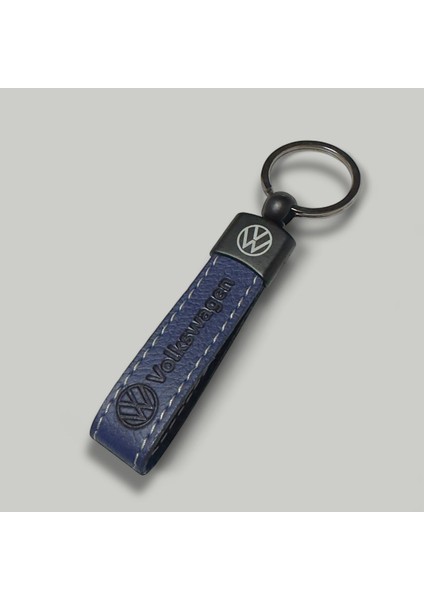 Volkswagen Kabartmalı Logolu TERMO DERİ Anahtarlık (LACİVERT) modelleri