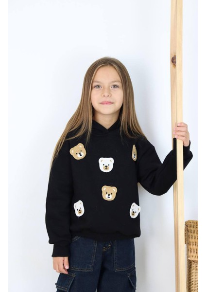 Kız Çocuk Jean Kargo Cepli Kot Pantolon Sweatshirtli Takım fiyatları