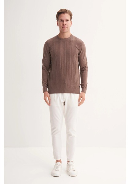 Caz 33110 Bıs Yk Kazak,kahve,xl