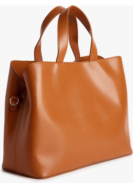 Suni Deri Bölmeli Saplı Askılı Tote Çanta fiyatları