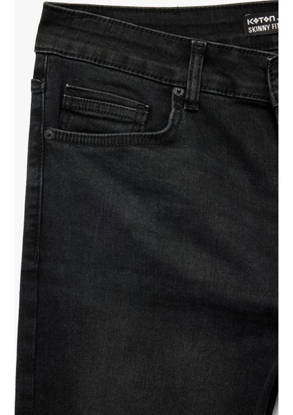 Pamuklu Normal Bel Skinny Fit Jean Pantolon - Michael Jean fırsatları