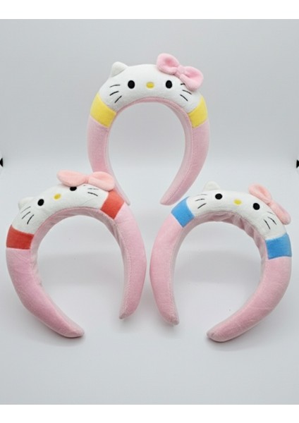 Hello Kitty Tasarımlı Peluş Taç Özel Seri Sevimli Kaliteli Hediyelik Taç'lar 1ADET fiyatları