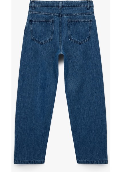 Pamuklu Rahat Kesim Denim Pantolon fiyatları