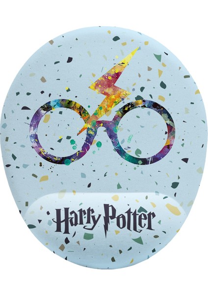 Harry Potter Kaymaz Buruşmaz Kırılmaz Bilek Destekli Mouse Pad