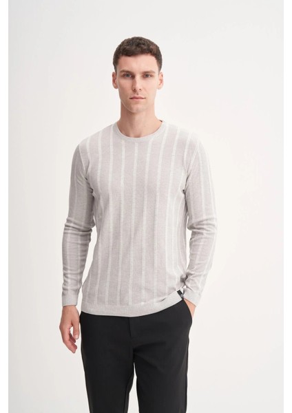 Erkek Slim Fit Viskon Kumaş Premium Bisiklet Yaka Kazak fiyatları