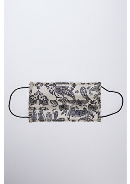 Yıkanabilir Hijyenik Yüz Maskesi Telsiz 2'li Paket Polyester Kumaş