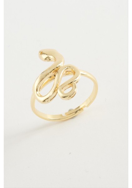 Sepetim Yılan Metal Yüzük-Sarı fiyatları