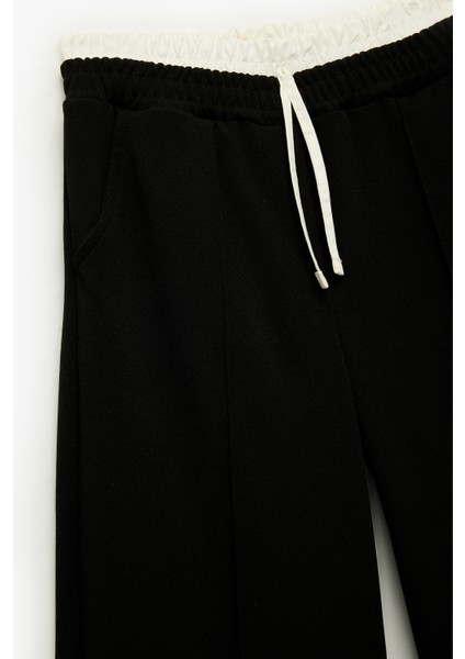 Beli Lastikli Cepli Geniş Paça Pantolon modelleri