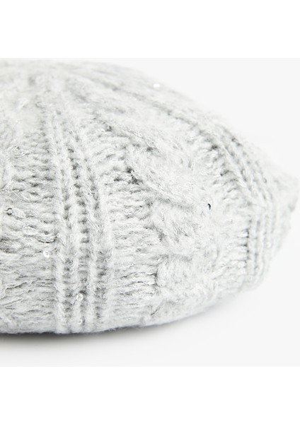 Örgü Detaylı Bere modelleri