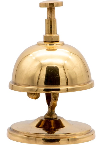 Danışma Zili Resepsiyon Çanı Pirinç Dökü