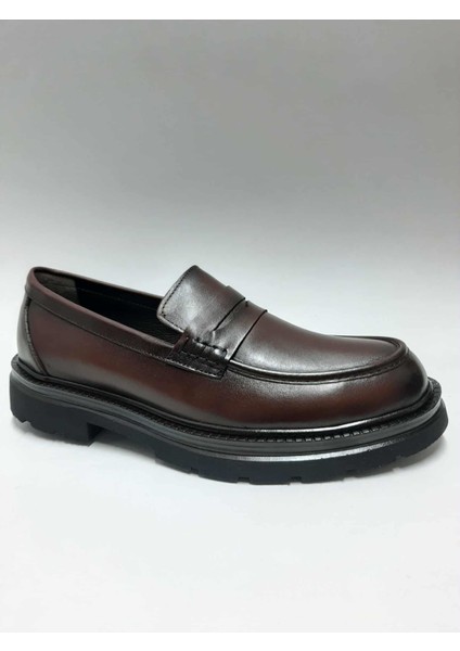 Hakiki Deri Hafif Tokasız Taba Rengi Loafer Model Erkek Ayakkabı C-891110-25ZYBK fiyatları