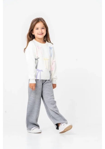 Kız Ip Fiyonk Detaylı Triko Takım fiyatları