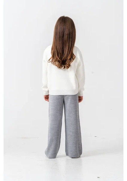 Kız Ip Fiyonk Detaylı Triko Takım indirimleri