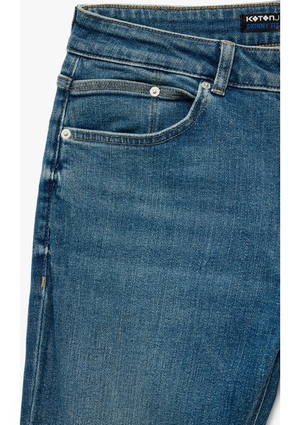Pamuklu Normal Bel Skinny Fit Jean Pantolon - Michael Jean fırsatları