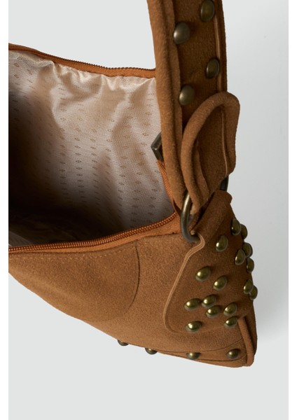 Arlo Troklu Omuz Çantası Taba fırsatları