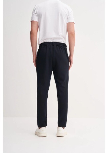 Erkek Slim Fit Scuba Kumaş Cepli Pamuklu Eşofman Altı fiyatları