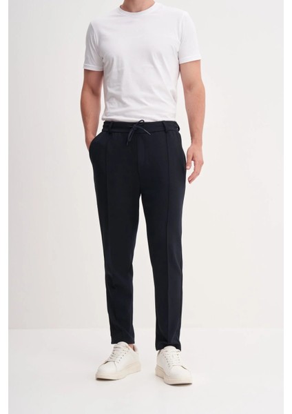 Erkek Slim Fit Scuba Kumaş Cepli Pamuklu Eşofman Altı modelleri