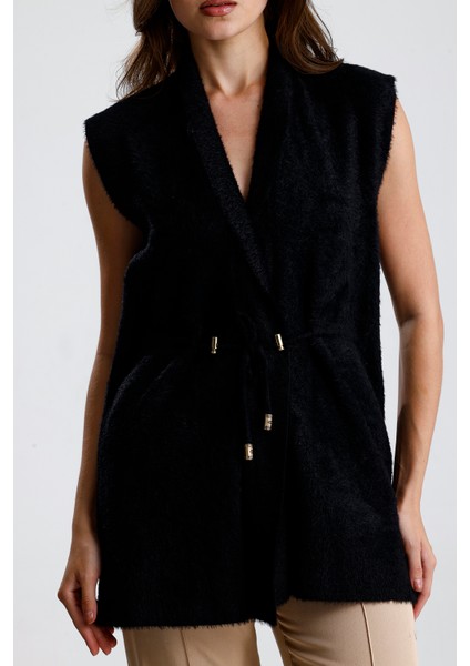 Şal Yaka Stoperli Yelek fiyatları