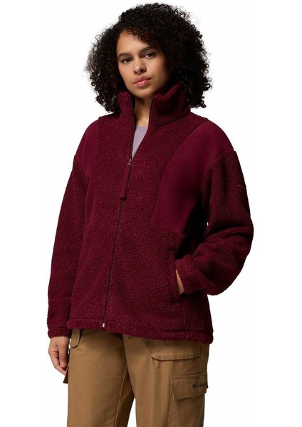 Panorama Tam Fermuarlı Iı Kadın Polar Üst