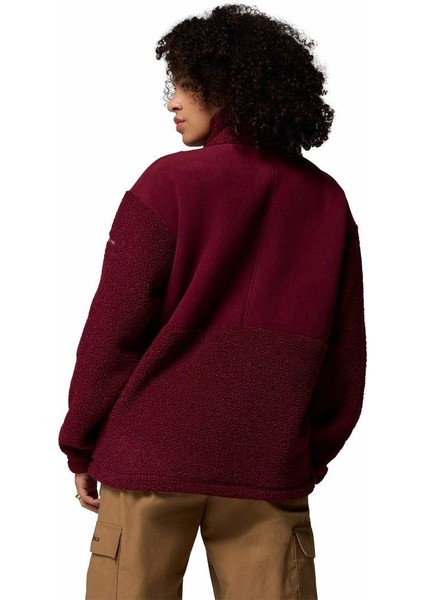 Panorama Tam Fermuarlı Iı Kadın Polar Üst