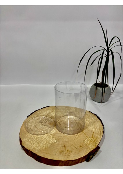 Silindir Asetat Kutu Çap 9 cm Yükseklik 10 cm [20 Adet] fiyatları