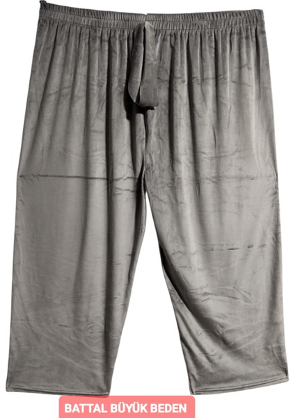 Kadın Bayan Fransız Kadife Battal Büyük Beden Bel Lastikli Cepsiz Eşofman Altı Pantolon Pijama Tayt fiyatları