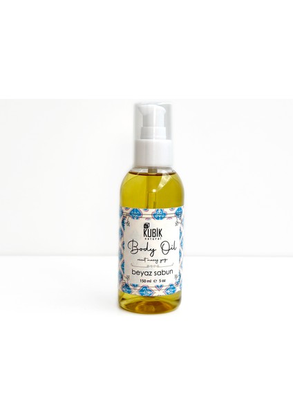 Beyaz Sabun Kokulu Body Oil Masaj Yağı 150 ml