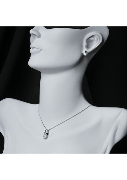 Diamond Whisper Kolye Küpe Set fiyatları