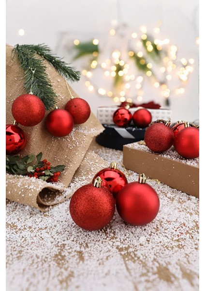 12LI Mini Yılbaşı Ağacı Topu Çam Ağacı Süsü Noel Ağacı Yılbaşı Süsü Noel Ağacı Topu Noel Baba fiyatları