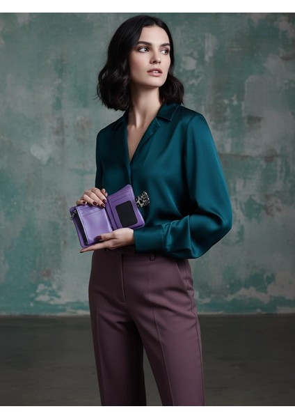 Hakiki Deri Kadın Cüzdan