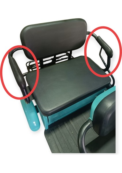 3 Tekerlekli Elektrikli Motor Koltuk Kol Dayama Sünger Sağ-Sol Takım fiyatları