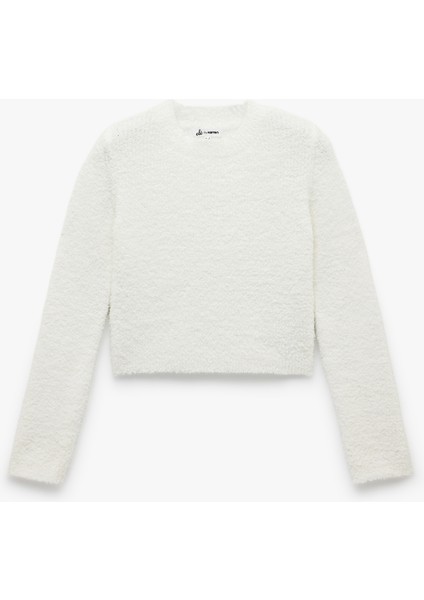 Uzun Kollu Bisiklet Yaka Buklet Triko Kazak modelleri