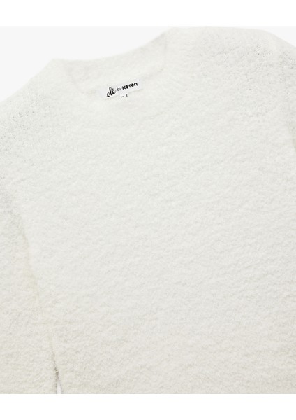 Uzun Kollu Bisiklet Yaka Buklet Triko Kazak indirimleri