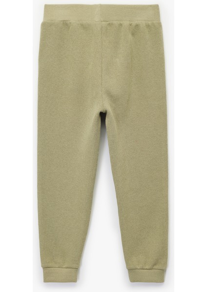 Pamuklu Şardonlu Beli Lastikli Basic Jogger Eşofman Altı fiyatları