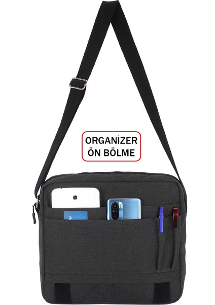 Kanvas Postacı Çantası Lise Üniversite Okul Çantası Macbook Laptop Tablet Uyumlu 14 Inç Su Geçirmez modelleri