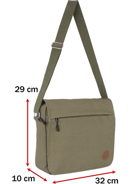 Kanvas Postacı Çantası Lise Üniversite Okul Çantası Macbook Laptop Tablet Uyumlu 14 Inç Su Geçirmez fiyatları