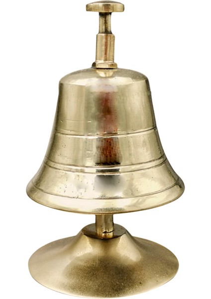 Resepsiyon Zili Pirinç Döküm Masa Üstü 16C