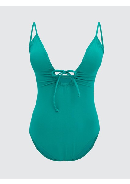 Yeni Sezon V Yaka Kadın Mayo