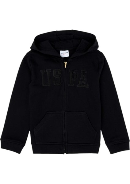 Çocuk Fermuarlı Basic Sweatshirt