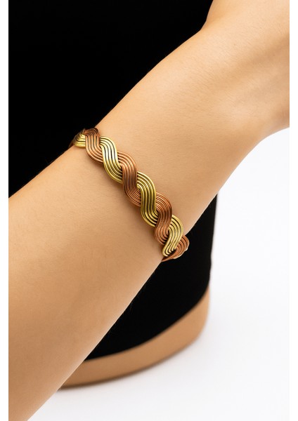 Yin-Yang Bakır Bileklik