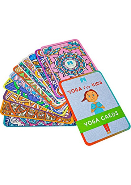 Çocuklar İçin Yoga Pozları Kart Seti